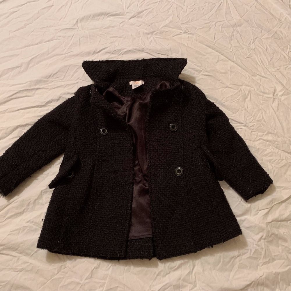 girls Joe Fresh dress coat 3‎ years black